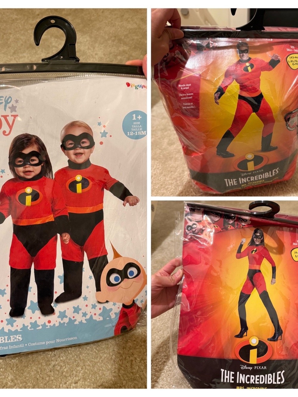 Disney The Incredibles Family Costume